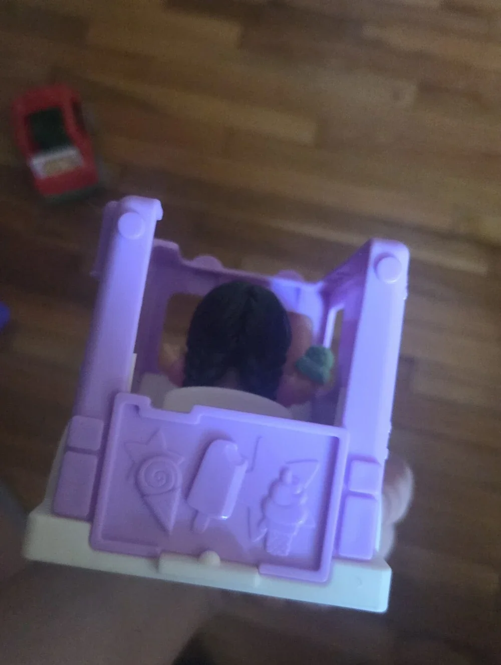 Fisher-Price Lavender Ice Cream Truck Playset with One Little People